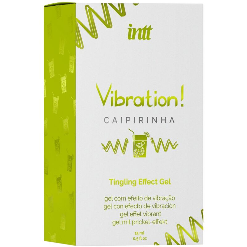 INTT - POTENTE ESTIMULANTE ÍNTIMO GEL VIBRADOR LIQUIDO CAIPIRINHA 15 ML - Kanerotika SL