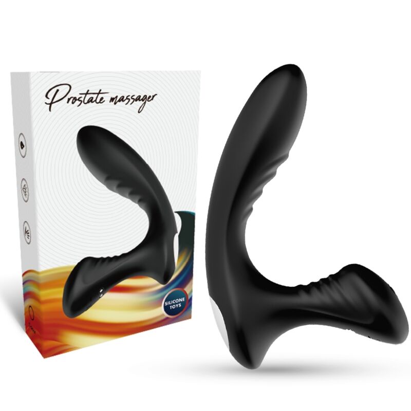 ARMONY - STORM VIBRADOR ANAL PROSTATA & PLUG CONTROL REMOTO NEGRO - Kanerotika SL