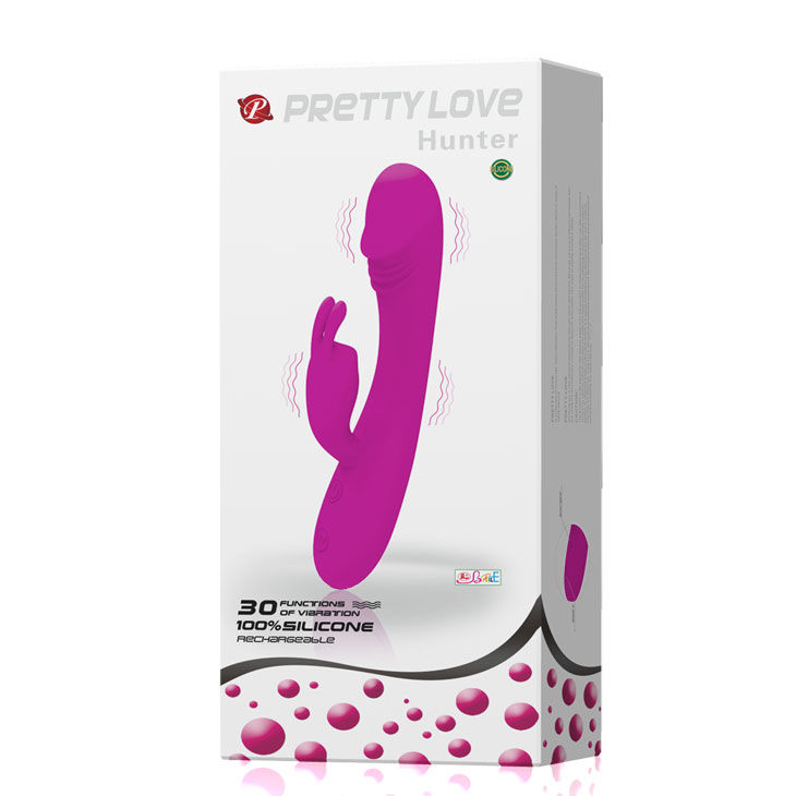 PRETTY LOVE - SMART VIBRADOR CON RABBIT 30 MODOS HUNTER - Kanerotika SL