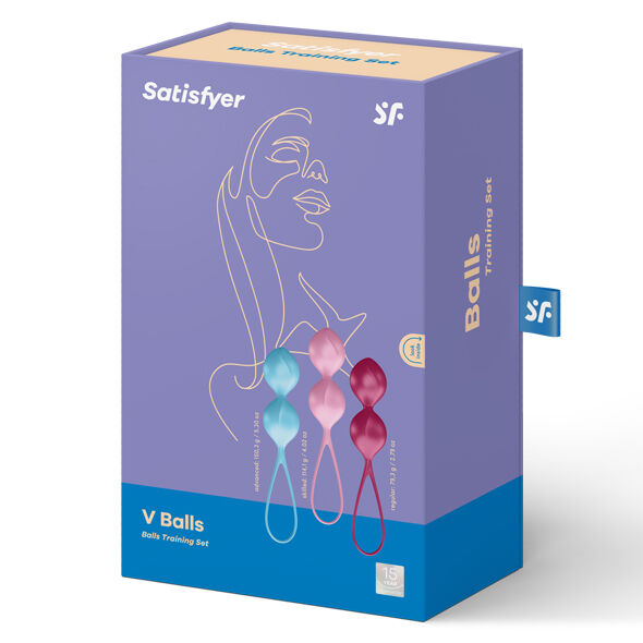 SATISFYER - LOVEBALLS TRAINING SET 2 - Kanerotika SL