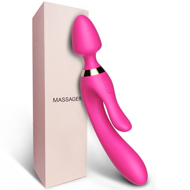 ARMONY - MASAJEADOR & VIBRADOR RABBIT FUCSIA - Kanerotika SL