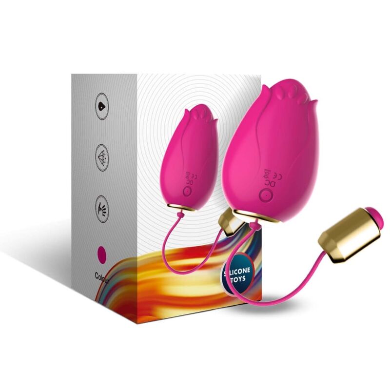 ARMONY - MANDALA HUEVO VIBRADOR PUNTO G CONTROL REMOTO FUCSIA - Kanerotika SL