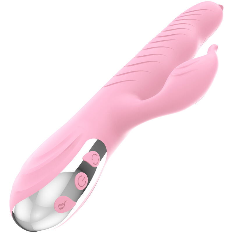 ARMONY - MARCIA VIBRADOR & THRUSTING DOBLE LENGUA EFECTO CALOR ROSA - Kanerotika SL