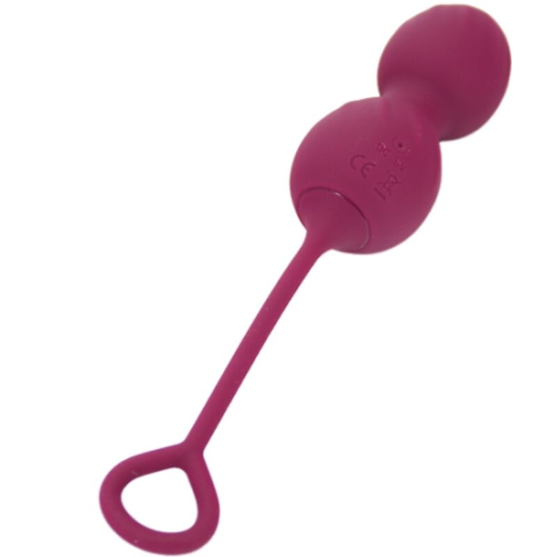 ARMONY - BLOSSOMS PESAS VAGINALES VIBRADOR CONTROL REMOTO 10 VIBRACIONES ROJO OSCURO - Kanerotika SL