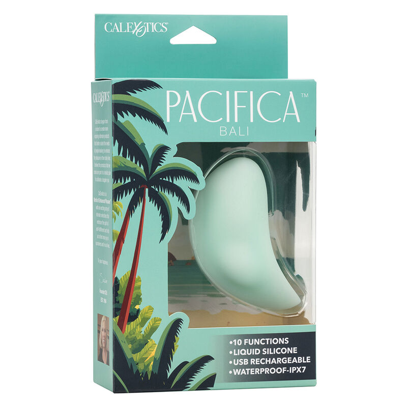 CALEXOTICS - PACIFICA BALI ESTIMULADOR 10 FUNCIONES AQUA - Kanerotika SL