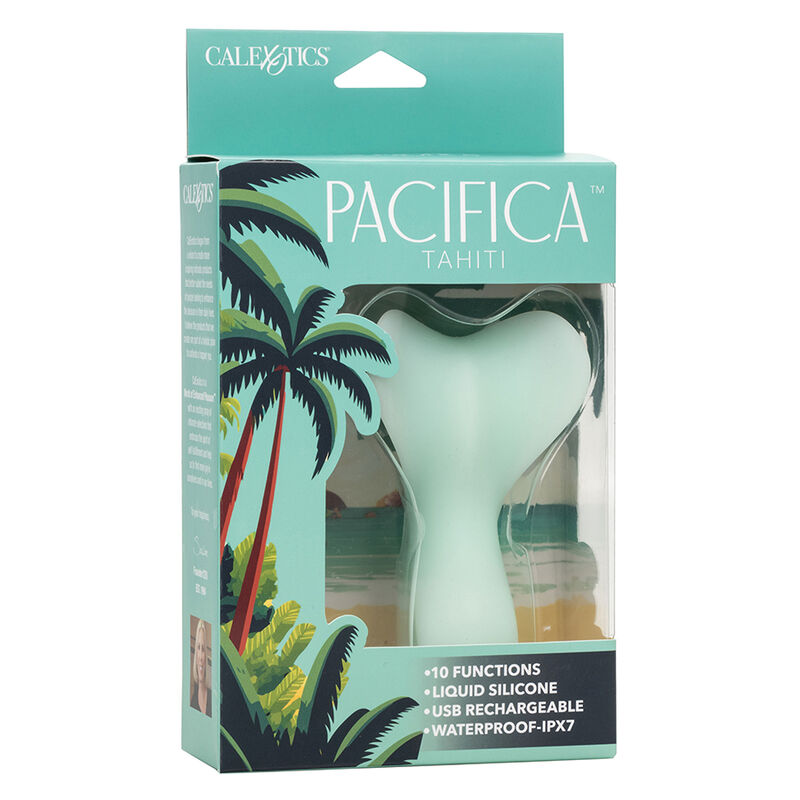 CALEXOTICS - PACIFICA TAHITI ESTIMULADOR 10 FUNCIONES AQUA - Kanerotika SL