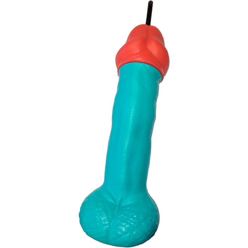 DIABLO PICANTE - VASO PENE PLÁSTICO AZUL - Kanerotika SL